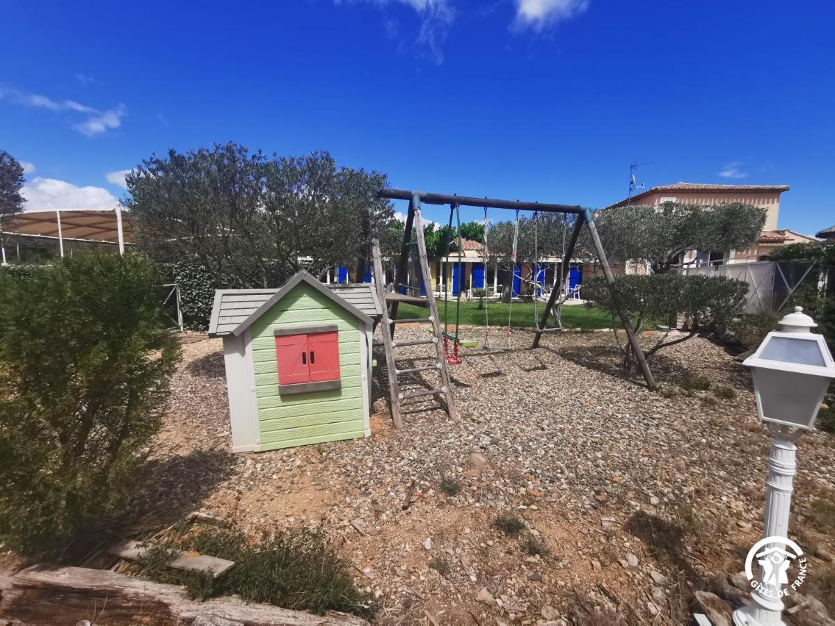 Les Hotes De La Combe Mouis Creissan Exterior foto
